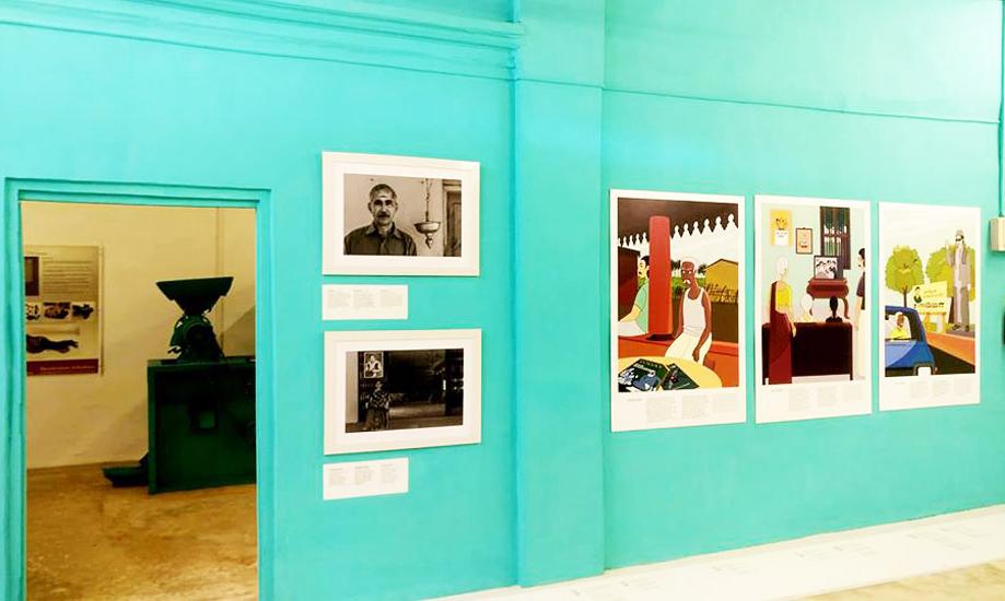 Displays at the Gallery in Magora centre: Unniyettan's Diaries 