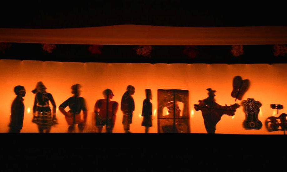 Gandhikoothu, the stories of Mahatma Gandhi in traditional shadow puppetry of Kerala