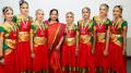 Guru Sandhya Rajan with her students from Nrithyakshethra. 