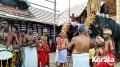File photo: Ritual procession during the Ulsavam at Thirumandhamkunnu Bhagavathi Kshethram