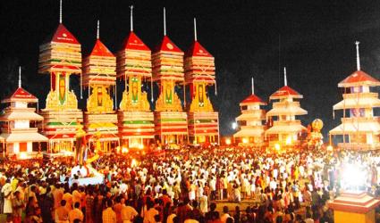 Kettukazcha at Chettikulangara Bharani Festival