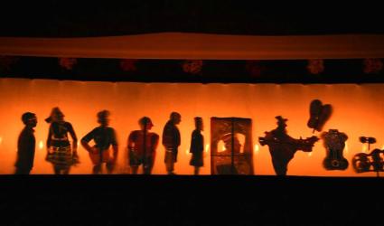 Gandhikoothu, the stories of Mahatma Gandhi in traditional shadow puppetry of Kerala